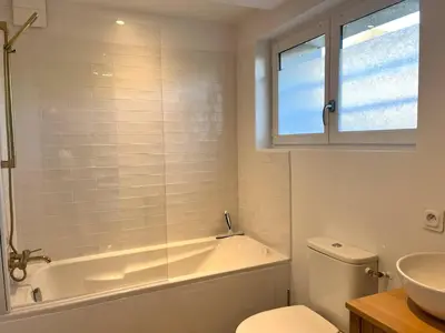 Salle de bains dans l'établissement Escapade Au Vert - Vexin Français - Zoo Safari Thoiry