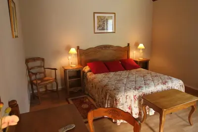 Un ou plusieurs lits dans un hébergement de l'établissement Golf Hotel