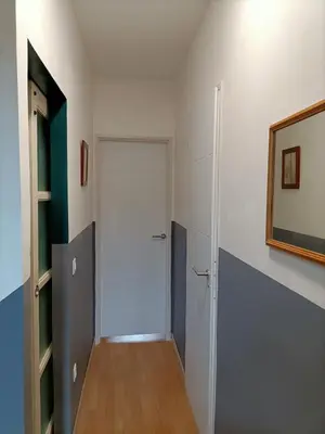 Plan de l'établissement Maison spacieuse de 2 chambres avec cour