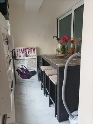Plan de l'établissement Maison spacieuse de 2 chambres avec cour