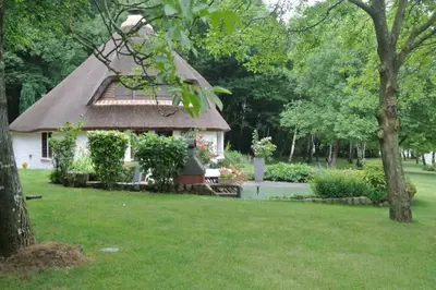 Jardin de l'établissement Chaumière de charme