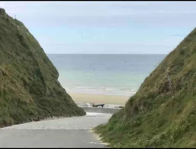Paysage naturel près de la maison de vacances