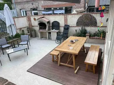 Terrasse ou espace extérieur de l'établissement Vives les vacances
