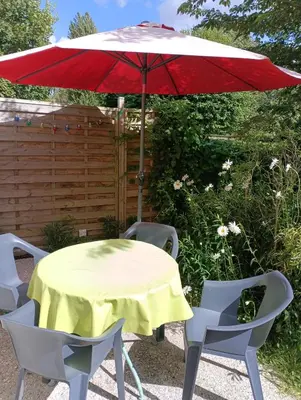 Jardin de l'établissement Cottage Les Quatre Saisons