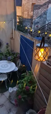Balcon ou terrasse dans l'établissement Bienvenue à La Parenthèse