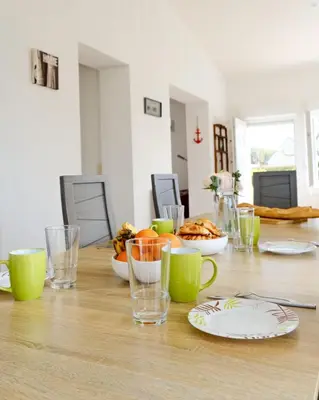 Nourriture dans la maison de vacances ou à proximité