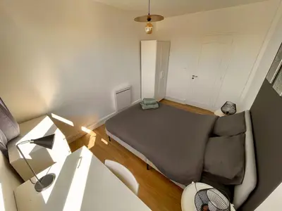 Coin salon dans l'établissement Appartement 3 Chambres & Dernier étage