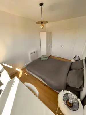 Coin salon dans l'établissement Appartement 3 Chambres & Dernier étage
