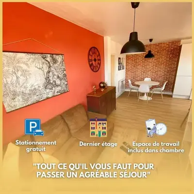 Appartement 3 Chambres & Dernier étage