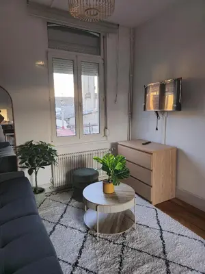 Cuisine ou kitchenette dans l'établissement Havre de Paix - Les Sablon d'A Côté