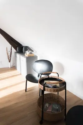 Coin salon dans l'établissement Appartement confort à Rouen