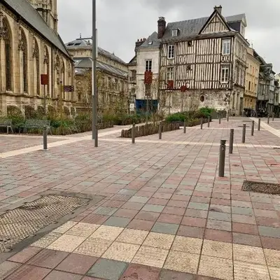 Confortable Studio dans le Centre historique de Rouen - 001