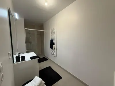 Plan de l'établissement Studio lumineux avec balcon privé