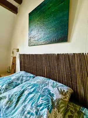 Un ou plusieurs lits dans un hébergement de l'établissement Lylylodge - T3 Rouen city center