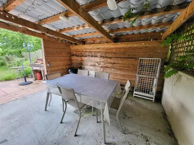 Terrasse ou espace extérieur de l'établissement Gîte de l'Eure