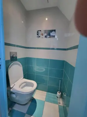 Salle de bains dans l'établissement Gîte de l'Eure