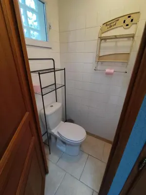 Salle de bains dans l'établissement Chez Nanou location saisonnière 2 chambres