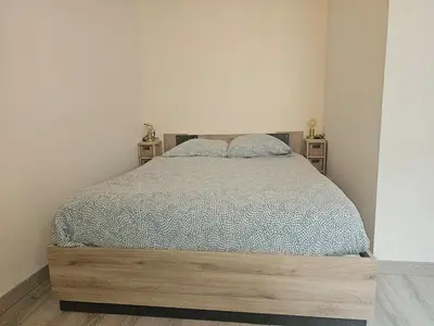 Un ou plusieurs lits dans un hébergement de l'établissement Le REFUGE DIEPPOIS plein centre ville BY HOLIDIEPPE