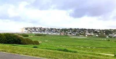 Paysage naturel près de la maison de vacances