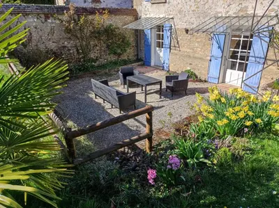Jardin de l'établissement Maison authentique du Vexin