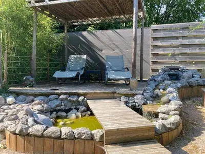 Jardin de l'établissement La Grenouillère
