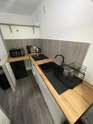 Cuisine ou kitchenette dans l'établissement Apartment 2