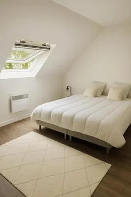 Un ou plusieurs lits dans un hébergement de l'établissement Comme à la Maison - Penly