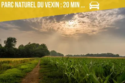 Paysage naturel près de l'appartement