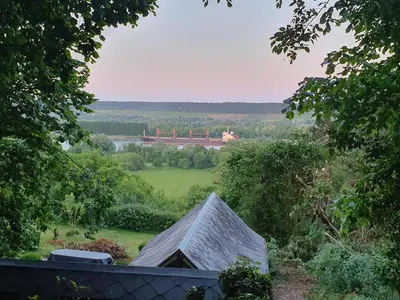 Paysage naturel près de la maison de vacances