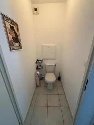 Salle de bains dans l'établissement Appartement 2 personnes sur Amiens