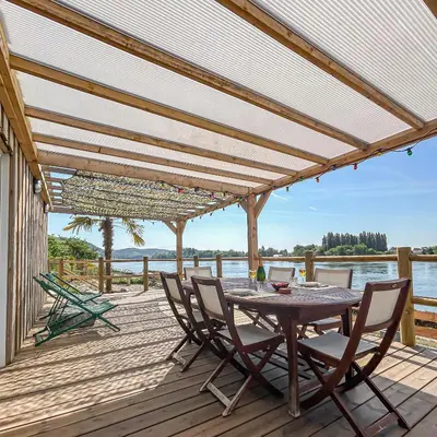 Balcon ou terrasse dans l'établissement Eco lodge, vue exceptionnelle!