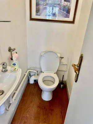 Salle de bains dans l'établissement LE Caliopé