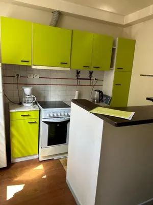 Cuisine ou kitchenette dans l'établissement LE Caliopé