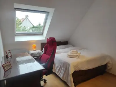 Un ou plusieurs lits dans un hébergement de l'établissement Vintage Crossroads Inn