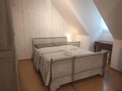 Un ou plusieurs lits dans un hébergement de l'établissement Vintage Crossroads Inn