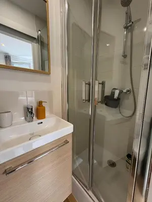 Salle de bains dans l'établissement Studio Eucalyptus