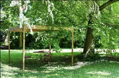 Jardin de l'établissement Château du Grand Hamel