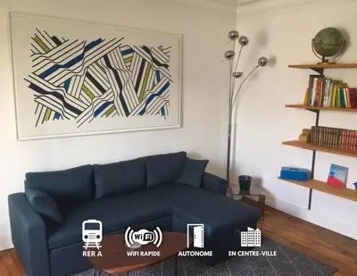 Plan de l'établissement T2 plein centre-ville, Gare à 5 min, Près Ermitage