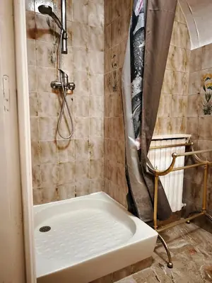 Salle de bains dans l'établissement Chez Claudia