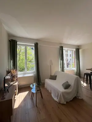 Un ou plusieurs lits dans un hébergement de l'établissement Studio au cœur d Amiens