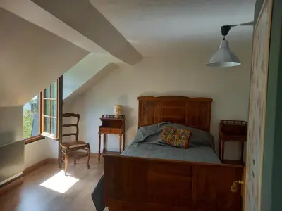 Un ou plusieurs lits dans un hébergement de l'établissement Clos Le Canoel