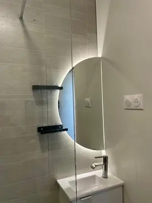 Salle de bains dans l'établissement Studio indépendant à la campagne