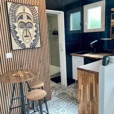 Studio indépendant à la campagne