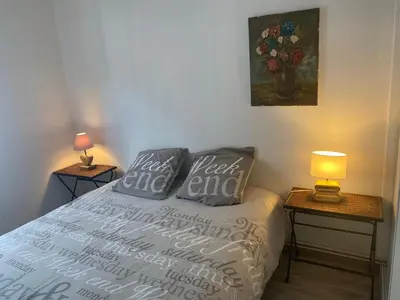 Un ou plusieurs lits dans un hébergement de l'établissement WEEK END à DIEPPE!