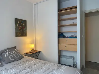 Un ou plusieurs lits dans un hébergement de l'établissement WEEK END à DIEPPE!