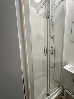 Salle de bains dans l'établissement Le Santorini - Proche cathédrale