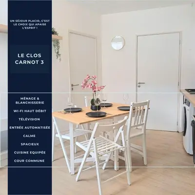 Plan de l'établissement Le Clos Carnot 3 - Proche Commodités
