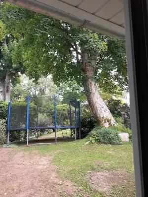 Jardin de l'établissement Manoir de l'As de Trèfle