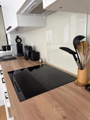 Cuisine ou kitchenette dans l'établissement Espace détente ou de travail à 1h de Paris