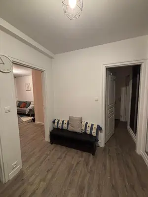 Coin salon dans l'établissement dunes dorees - chambre privee